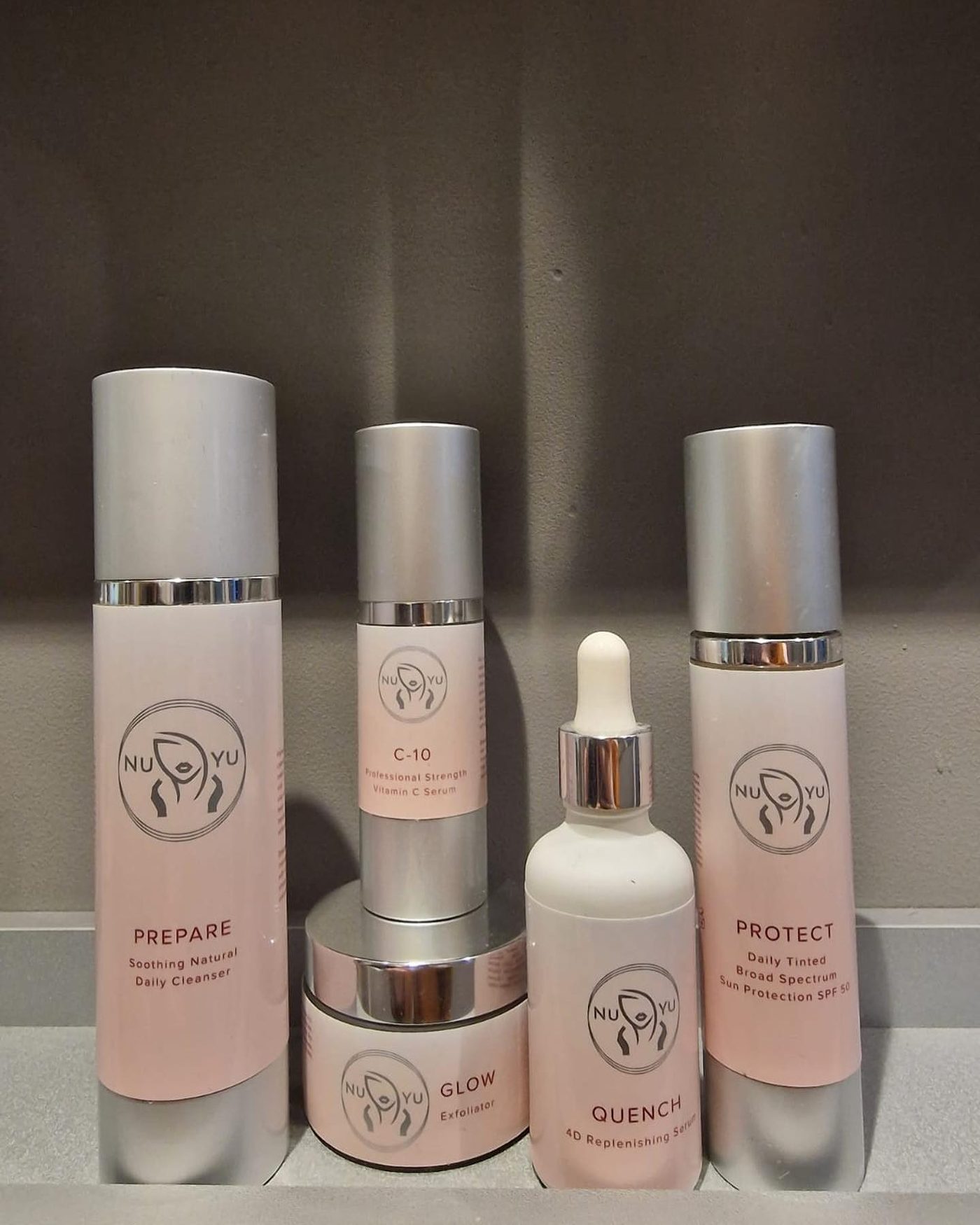 The NuYu skincare range